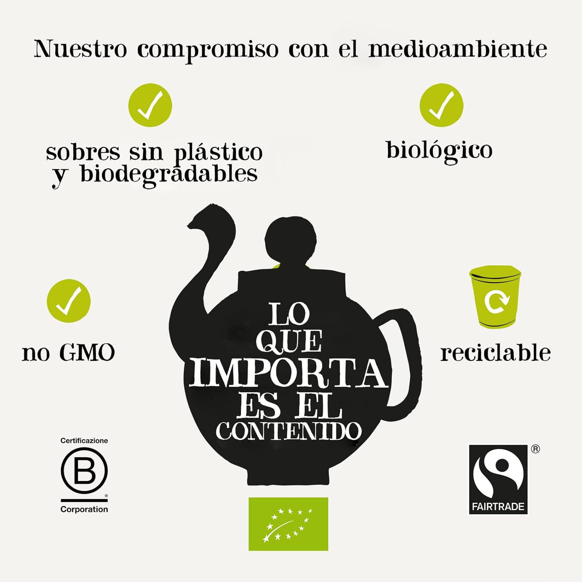 Infusión fría ecológica grosella y equinácea