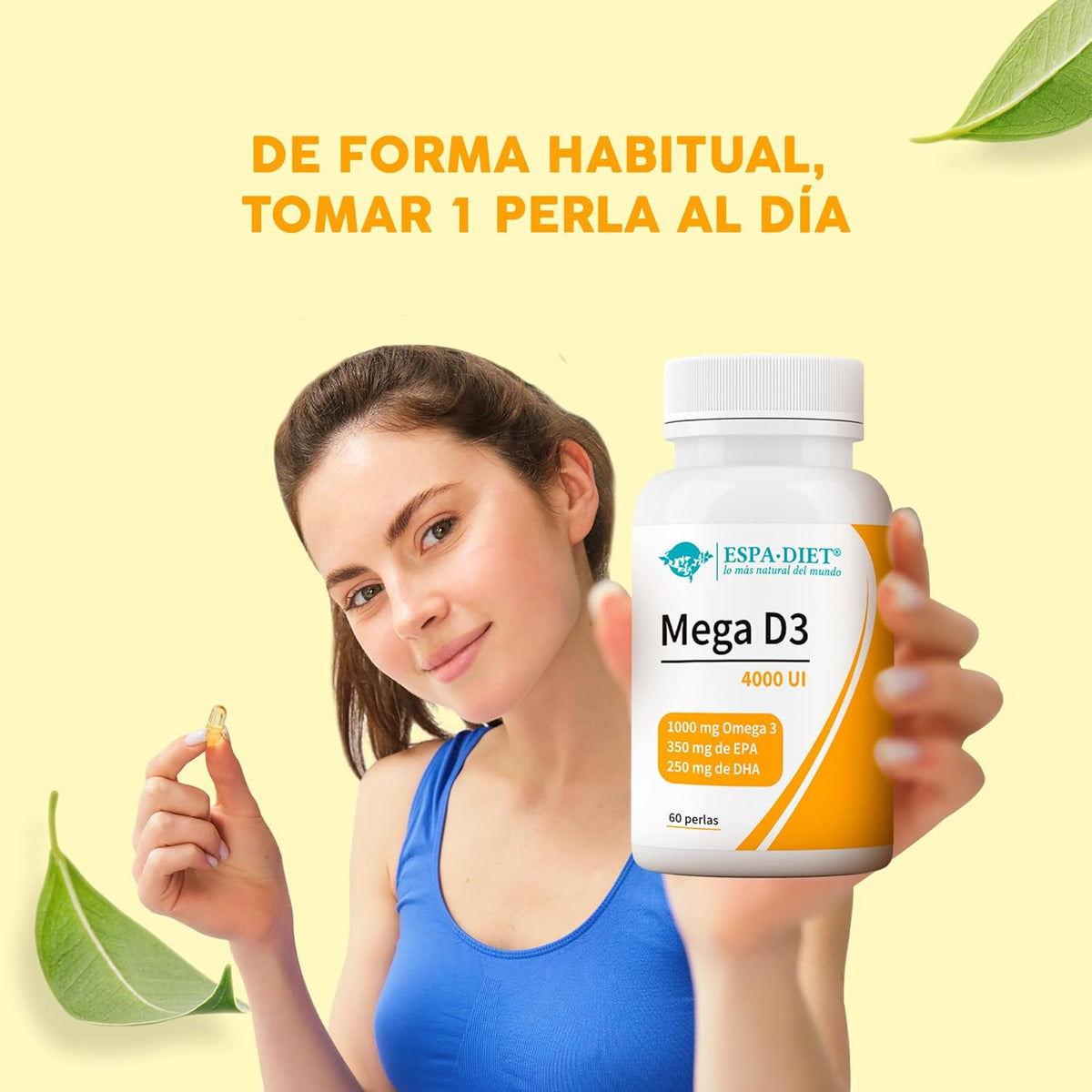 MEGA D3 1000 MG OMEGA 3 + 4000 UI VITAMINA D3