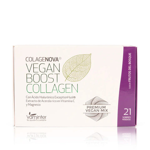 Colagenova Vegan Collagen Boost Frutos Rojos 21 Sobres